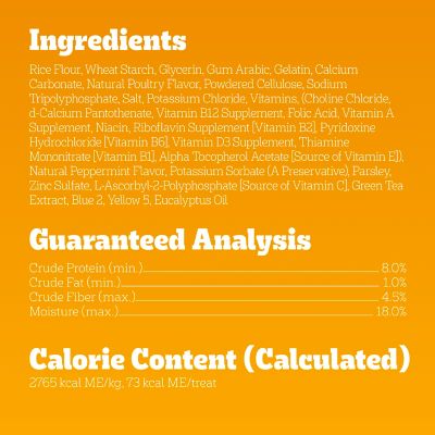 Image showing 8 th DENTASTIX Fresh Mint Flavored Large Dental Dog Treats, 60 count