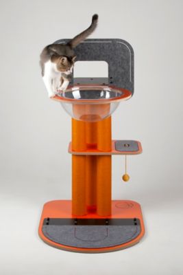 Image showing  Purr & Play Kitty Basketball Hoop and Scratch Post