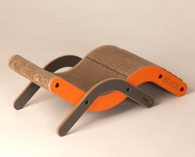 Image showing 6 th New Age Pet Purr & Play Kitty Lounge Scratcher, Small