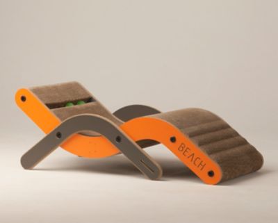 Image showing 7 th New Age Pet Purr & Play Kitty Lounge Scratcher, Small