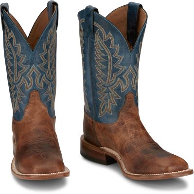 Image showing 7 th Justin Men's Bent Rail Poston 11 in. Western Boot