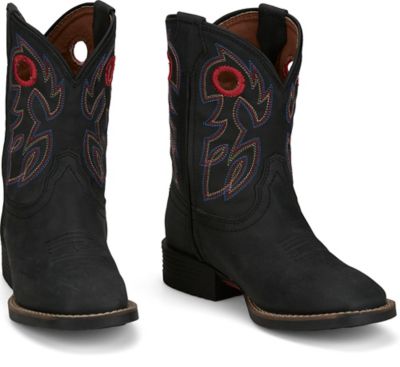 Image showing 7 th Justin Kid's Bowline Junior Western Boot