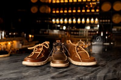 Image showing 1 th Tony Lama Men's Estancia Moc Toe Suede Shoe