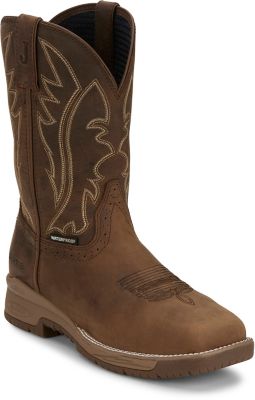 Image showing 0 th Justin Men's Commander NiTread 11 in. Comp Toe Waterproof Work Boot