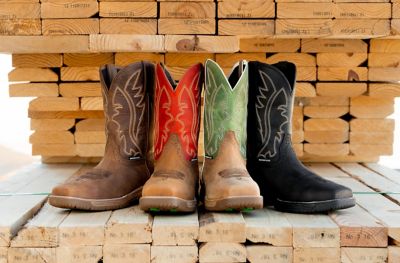 Image showing 1 th Justin Men's Commander NiTread 11 in. Comp Toe Waterproof Work Boot