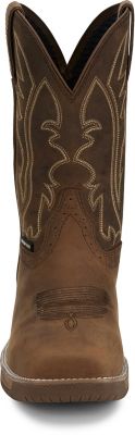 Image showing 4 th Justin Men's Commander NiTread 11 in. Comp Toe Waterproof Work Boot