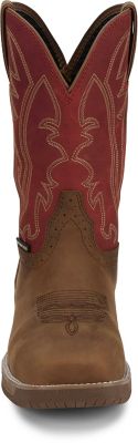Image showing 3 th Justin Men's Commander NiTread 11 in. Comp Toe Waterproof Work Boot