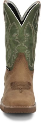 Image showing 4 th Justin Men's Commander NiTread 11 in. Comp Toe Waterproof Work Boot