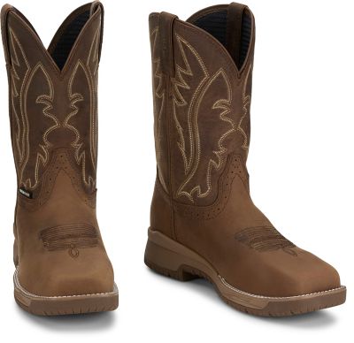 Image showing 6 th Justin Men's Commander NiTread 11 in. Waterproof Work Boot