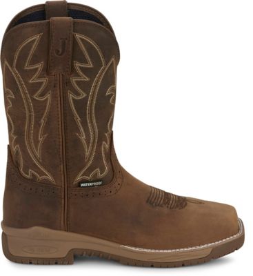 Image showing 4 th Justin Men's Commander NiTread 11 in. Waterproof Work Boot