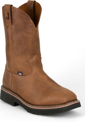 Image showing 0 th Justin Men's Homeland Ames 11 in. Steel Toe Work Boot