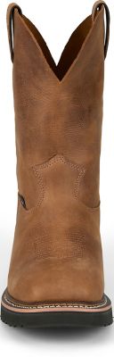 Image showing 4 th Justin Men's Homeland Ames 11 in. Steel Toe Work Boot