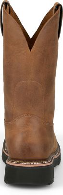 Image showing 6 th Justin Men's Homeland Ames 11 in. Steel Toe Work Boot