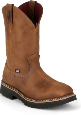 Justin Men's Homeland Ames 11 in. Waterproof Work Boot