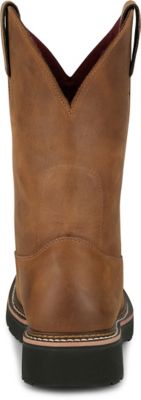Image showing 6 th Justin Men's Homeland Ames 11 in. Waterproof Work Boot