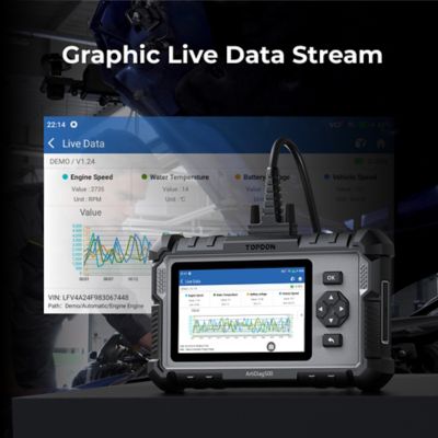 Image showing  Diagnostic Scan Tool with Oil Reset and Throttle Adaptation Functions