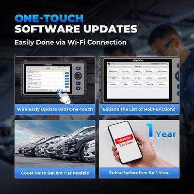 Image showing  7 in. Scan Tool with 28 Service Functions