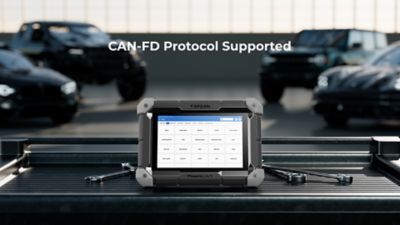 Image showing  8 in. OE-Level Scan Tool, Service Functions, Bi-Directional Controls, CANFD