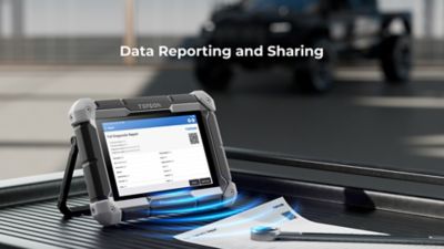 Image showing 9 th TOPDON 8 in. OE-Level Scan Tool, Service Functions, Bi-Directional Controls, CANFD