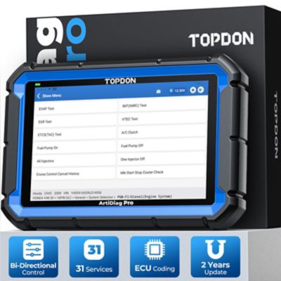 Image showing 9 th TOPDON 7 in. Scan Tool with Service Functions & Bi-Directional Controls
