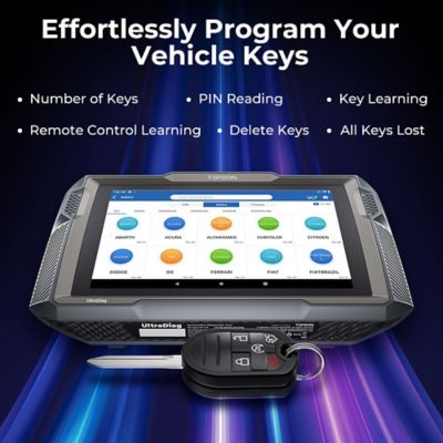 Image showing 5 th TOPDON 8 in. Scan Tool & Key Programming with Bi-Directional Controls