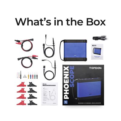 Image showing  4-Channel Osciliscope with Accessories works with Phoenix Tools