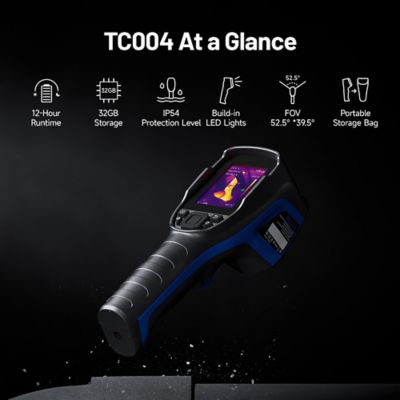 Image showing  Handheld Thermal Imaging Camera 256 x 192 Resolution