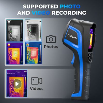 Image showing 6 th TOPDON Handheld Thermal Imaging Camera 256 x 192 Resolution