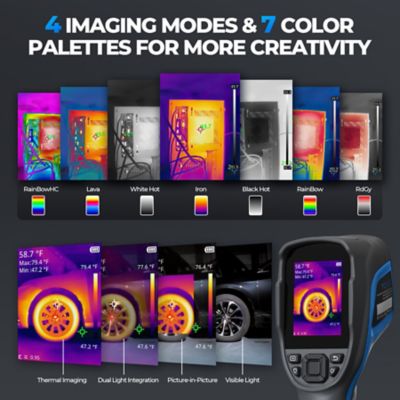 Image showing 6 th TOPDON Handheld Thermal Imaging Camera, Dual Camera, High Temp Range