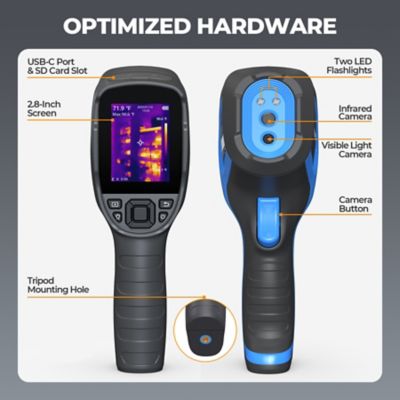 Image showing 8 th TOPDON Handheld Thermal Imaging Camera, Dual Camera, High Temp Range