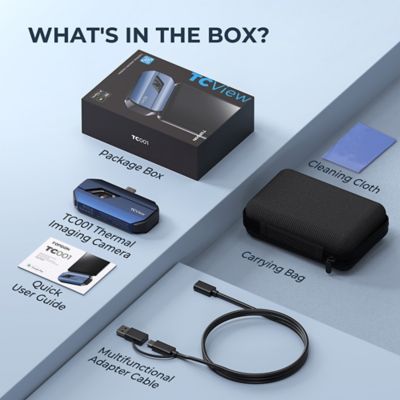 Image showing 9 th TOPDON Thermal Imaging Camera for Android Devices 256 x 192 Resolution