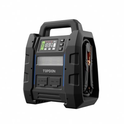 Image showing  2-in-1 4500 Peak Amp Jump Starter & Battery/System Tester