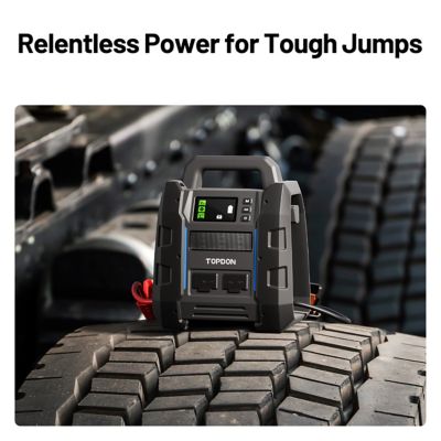 Image showing 5 th TOPDON 2-in-1 4500 Peak Amp Jump Starter & Battery/System Tester