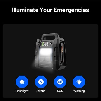 Image showing 9 th TOPDON 2-in-1 4500 Peak Amp Jump Starter & Battery/System Tester