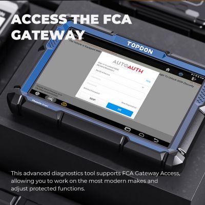 Image showing 8 th TOPDON 10.1 in. OE-Level Scan Tool, Cloud-Based Programming, Advance Protocols