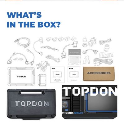 Image showing 9 th TOPDON 10.1 in. OE-Level Scan Tool, Cloud-Based Programming, Advance Protocols
