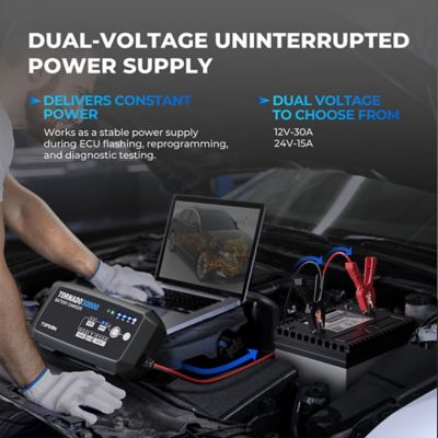 Image showing 5 th TOPDON 30A Smart Charger and Power Supply 12V/24V