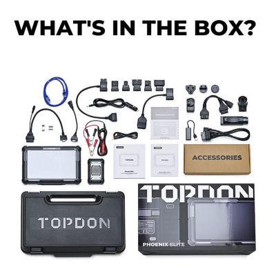 Image showing 9 th TOPDON 10.1 in. OE-Level Scan Tool, Cloud-Based Programming, CANFD