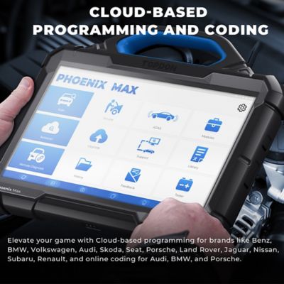 Image showing 7 th TOPDON 13.3 in. OE-Level Scan Tool, Docking Station, Cloud-Based Programming