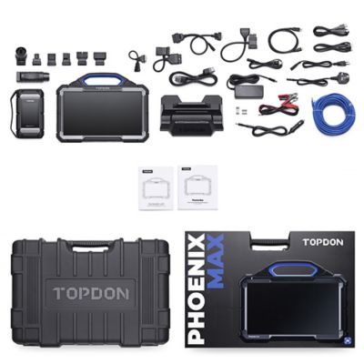 Image showing 8 th TOPDON 13.3 in. OE-Level Scan Tool, Docking Station, Cloud-Based Programming