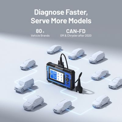 Image showing  5 in. Scan Tool - PCM/TCM/ABS/SRS Lifetime Updates 9 Ser Func