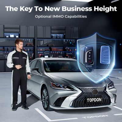 Image showing 8 th TOPDON Pocket-Size Bluetooth Scan Tool with Bi-Directional Controls