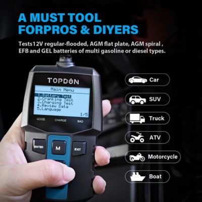 Image showing  12V Battery & System Tester