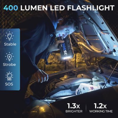 Image showing  3000 Peak Amp Battery Jumpstarter, Power Bank, & Flashlight