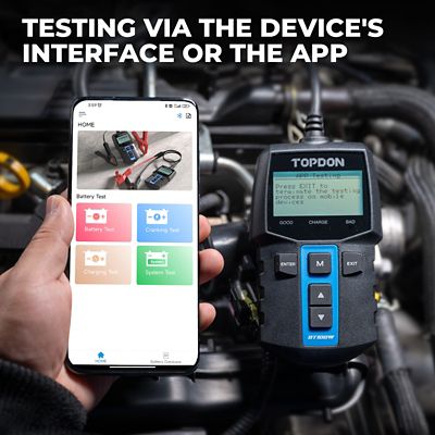 Image showing  Bluetooth 12V Battery & System Tester