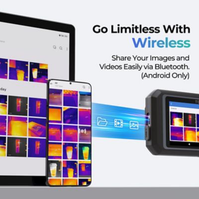 Image showing  5 in. Thermal Imaging Camera Tablet 256 x 192 Resolution