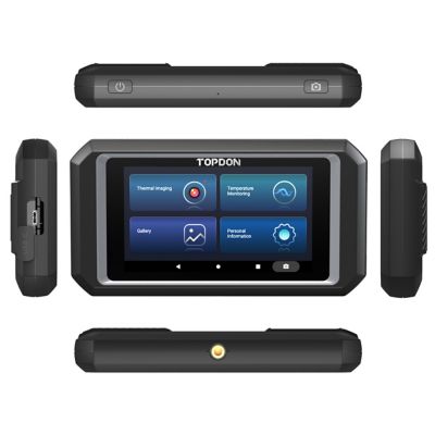 Image showing 7 th TOPDON 5 in. Thermal Imaging Camera Tablet 256 x 192 Resolution