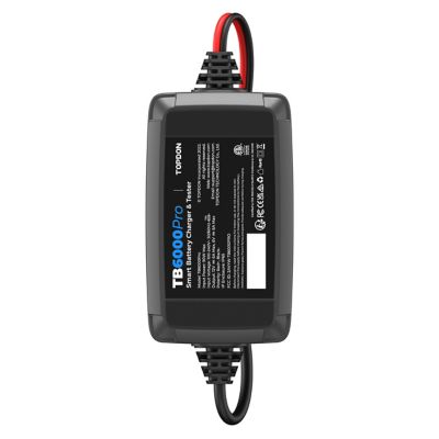 Image showing  2-in-1 6A Battery Charger & Battery Tester with App