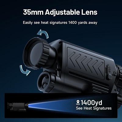 Image showing  Advanced Thermal Monocular Camera 35mm lens with 650 yd Range
