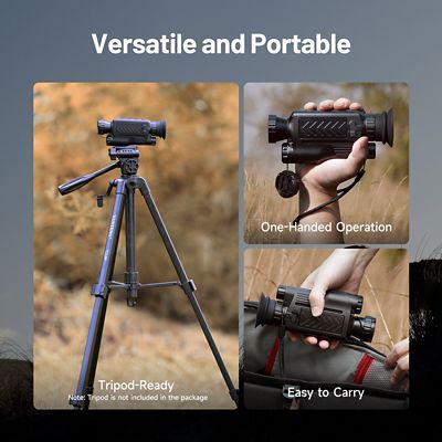 Image showing 8 th TOPDON Advanced Thermal Monocular Camera 35mm lens with 650 yd Range